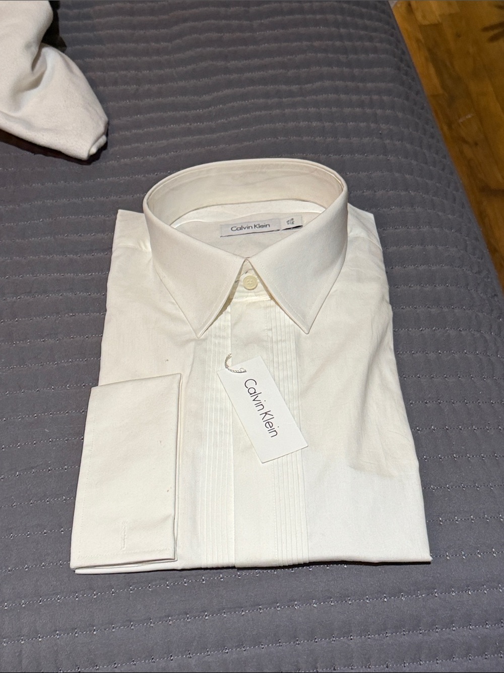 Calvin Klein tuxedo shirt